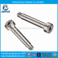 China Supplier SS304 / 316 DIN923 inoxidável parafusos de cabeça de queijo ranhurado com ombro